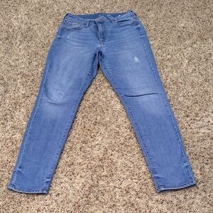 Old Navy Women's High Rise Light Blue Jeans